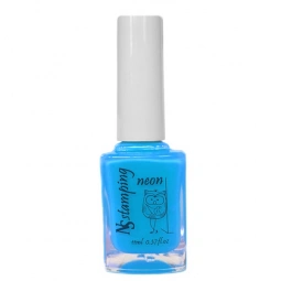 Nail story лак для стемпинга Neon №12 (голубой)