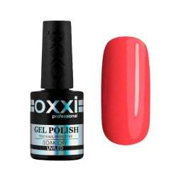 Гель лак OXXI №113 (яскравий коралово-рожевий)