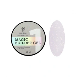 Гель для нарощування SAGA Builder Magic Gel №1