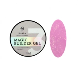 Гель для нарощування SAGA Builder Magic Gel №3