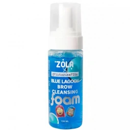 ZOLA Пенка-шампунь для бровей и ресниц Blue Lagoon
