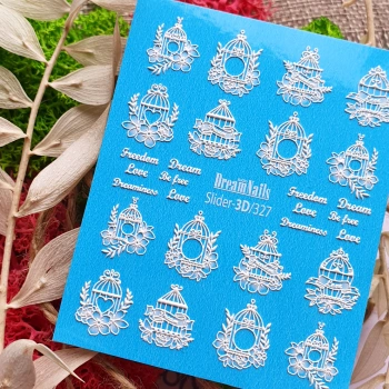 Dreamnails слайдер-дизайн 3D-327 (об'ємні)