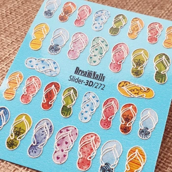 Dreamnails слайдер-дизайн 3D-272 (объемные)