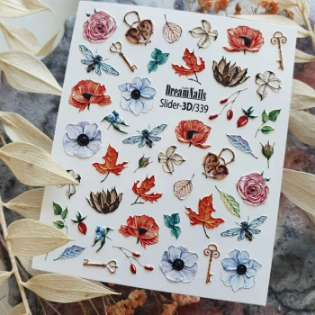 Dreamnails слайдер-дизайн 3D-339 (об'ємні)
