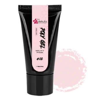 Molekula полигель  №02 Milky Pink (молочно-розовый)