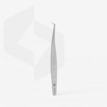 Пинцет для ресниц сапожок Staleks EXPERT 40/12