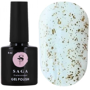 Топ Saga c золотой фольгой LEAF GOLD