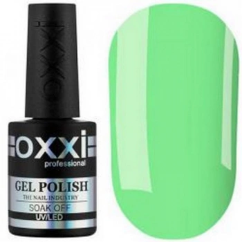 Гель лак OXXI №367 (зеленый светлый)