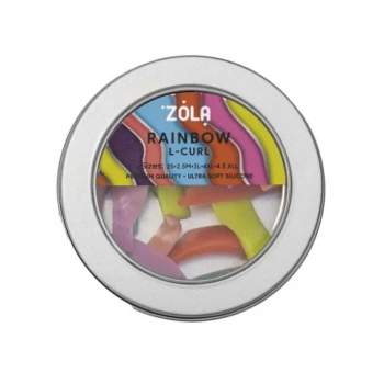 ZOLA Валики для ламинирования Rainbow L-Curl