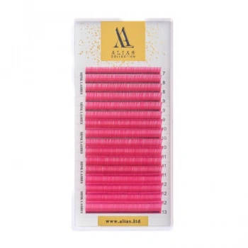 Ресницы Alias микс PINK NEON