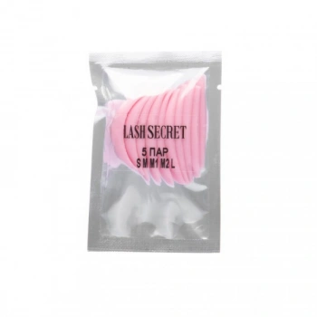 Набор силиконовых бигудей LASH SECRET 5 пар