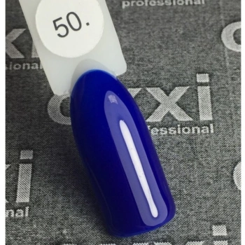 Гель лак OXXI №50 (насичений синій електрик)