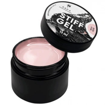 Гель-желе для наращивания ногтей SAGA STIFF Gel №03 Milk Rose