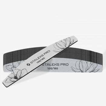 Пилка для ногтей минеральная Staleks 100/180 грит