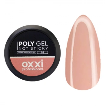 Полигель без липкости OXXI  Poly Gel №03
